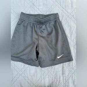 Nike Toddler Boys Mesh Athletic Shorts with White Swoosh
